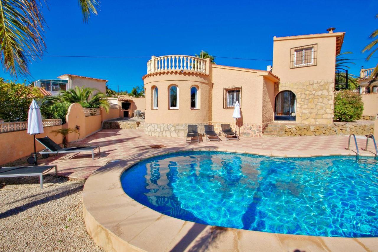 Cometa-86 - Villa With Private Pool Close To The Beach In Calpe Empedrola Bagian luar foto