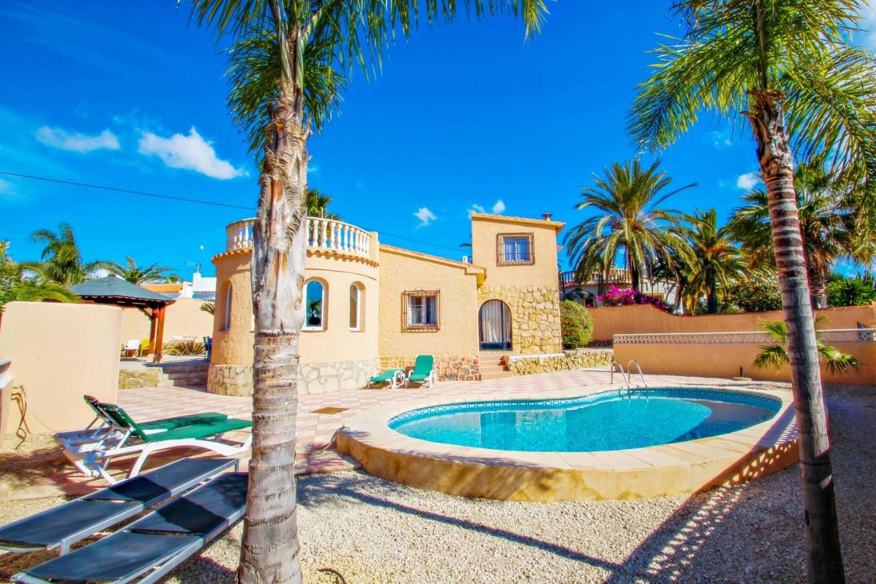 Cometa-86 - Villa With Private Pool Close To The Beach In Calpe Empedrola Bagian luar foto