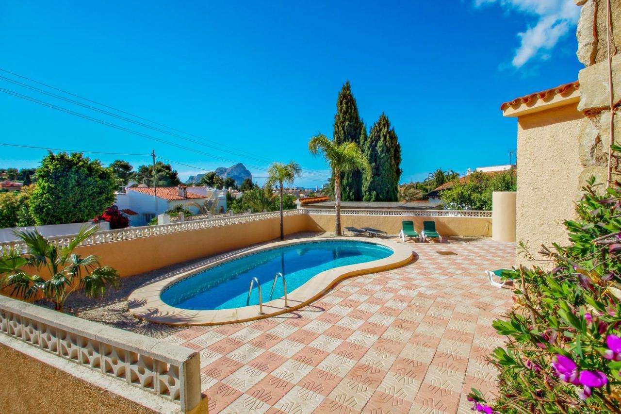 Cometa-86 - Villa With Private Pool Close To The Beach In Calpe Empedrola Bagian luar foto