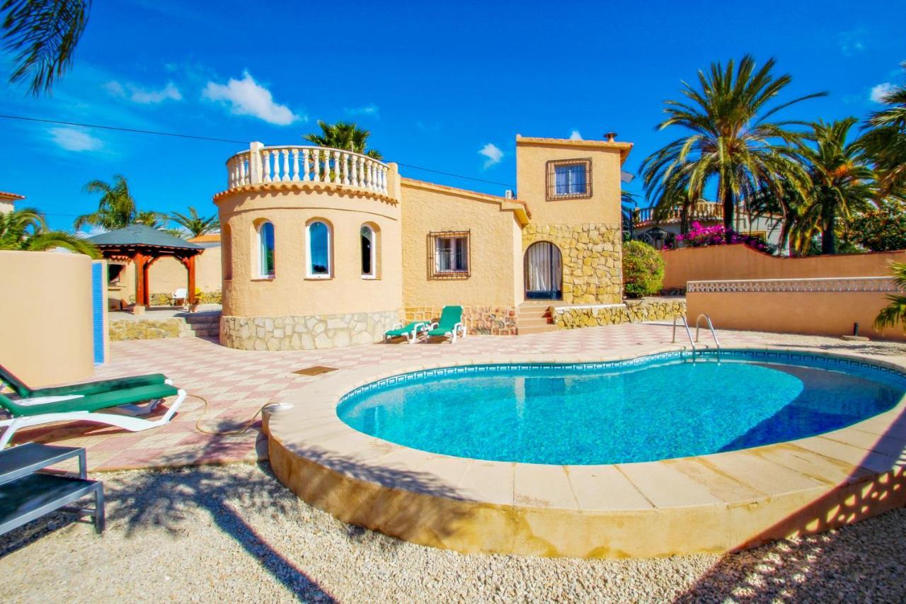 Cometa-86 - Villa With Private Pool Close To The Beach In Calpe Empedrola Bagian luar foto
