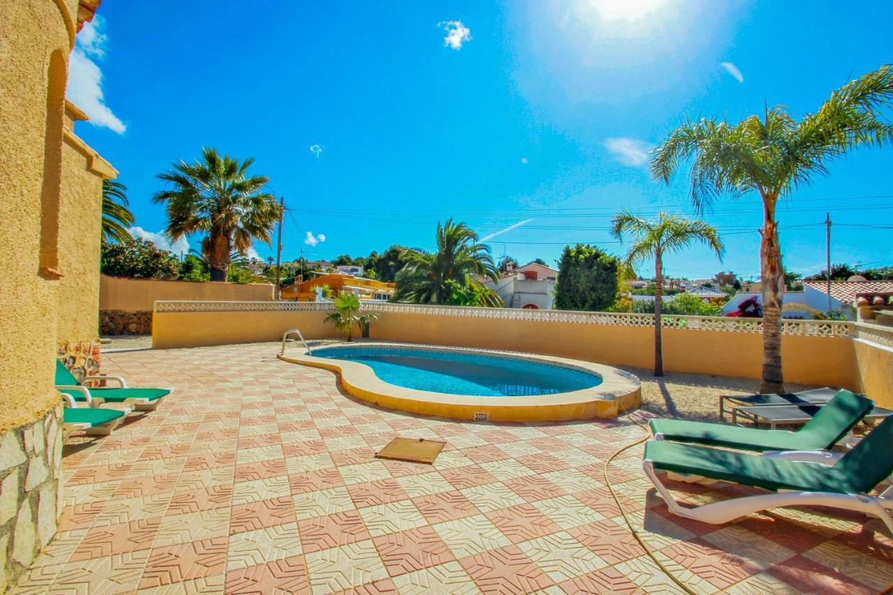 Cometa-86 - Villa With Private Pool Close To The Beach In Calpe Empedrola Bagian luar foto
