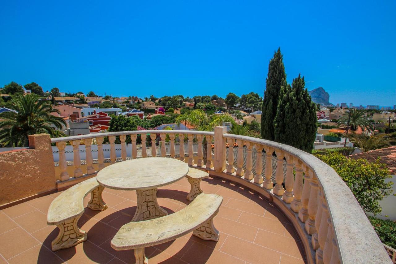 Cometa-86 - Villa With Private Pool Close To The Beach In Calpe Empedrola Bagian luar foto